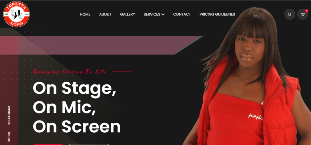 Personal Brand & Service Website