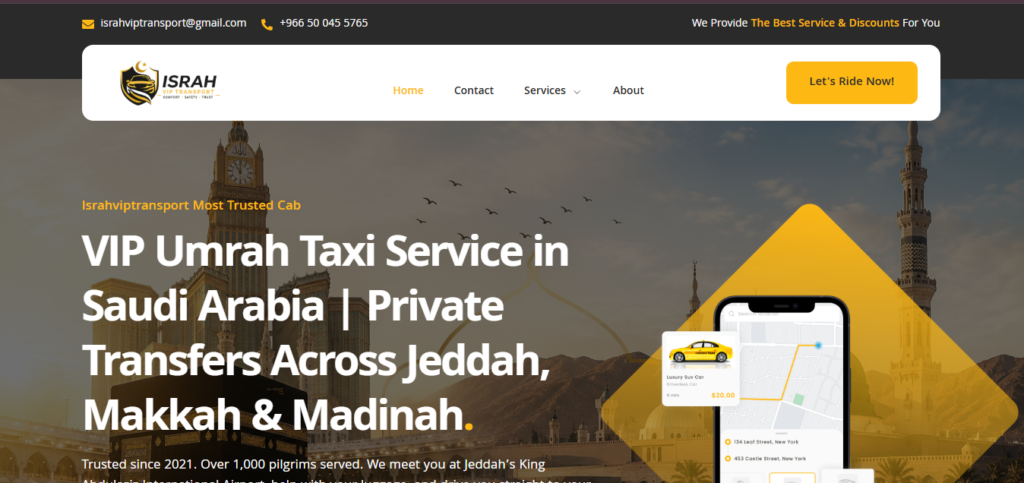 WordPress Website Development | Transportation & Chauffeur Services